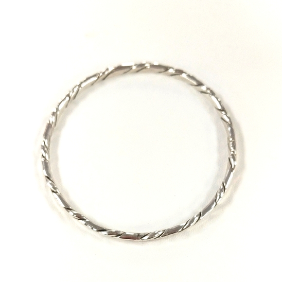 Sterling Silver Bangle Bracelet - Picture 1 of 2